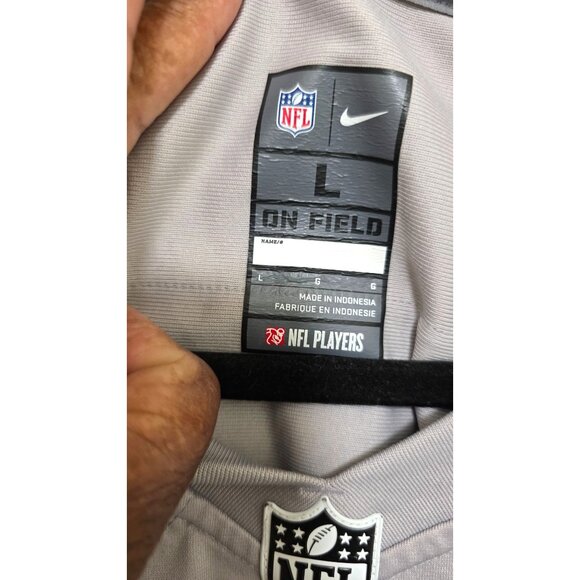 Nike NFL Men Los Angeles Rams Jalen Ramsey #5 On Field Jersey Gray Size L - Picture 3 of 7